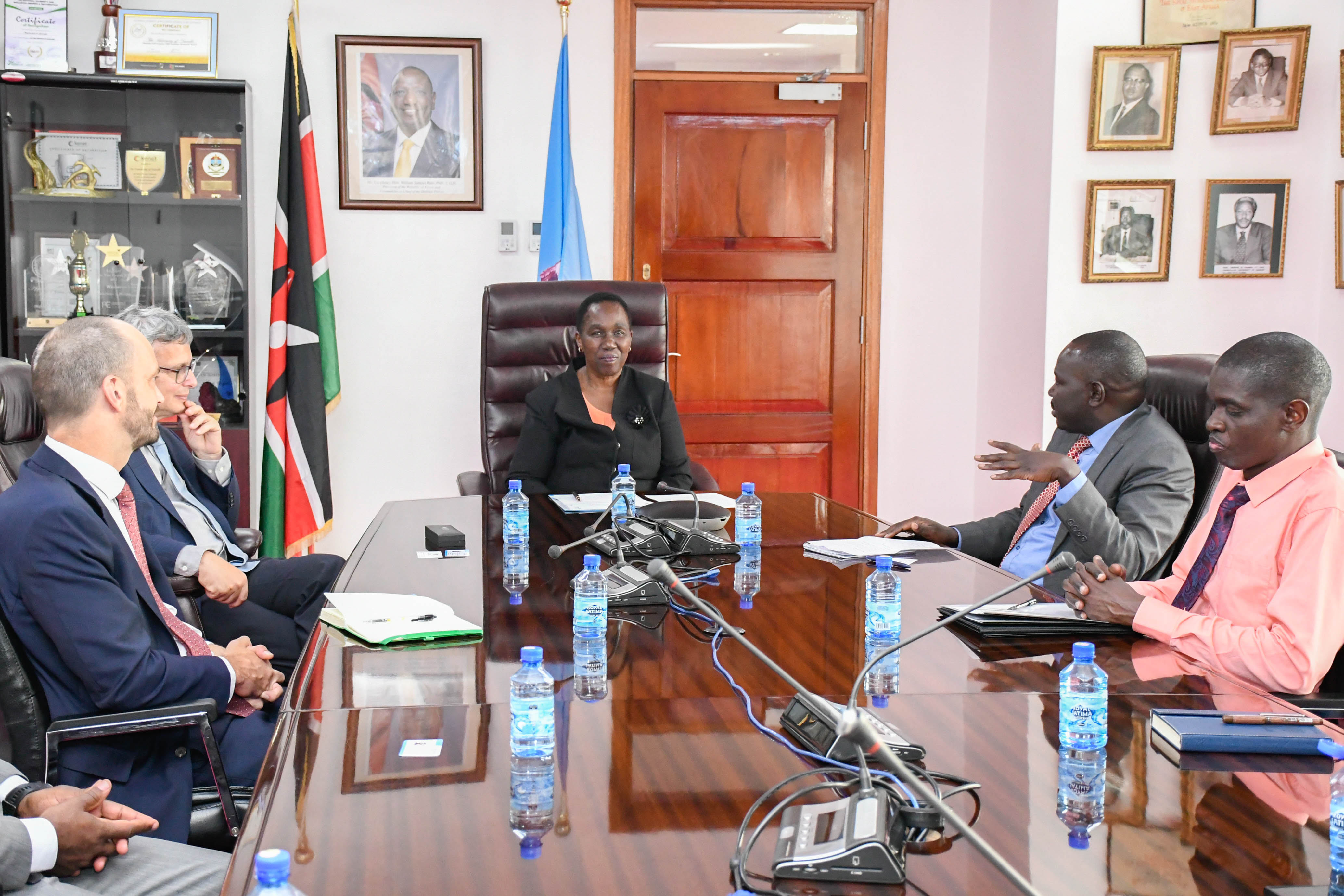Ongoing Discussions during the RMIT University Courtesy Call to the VC