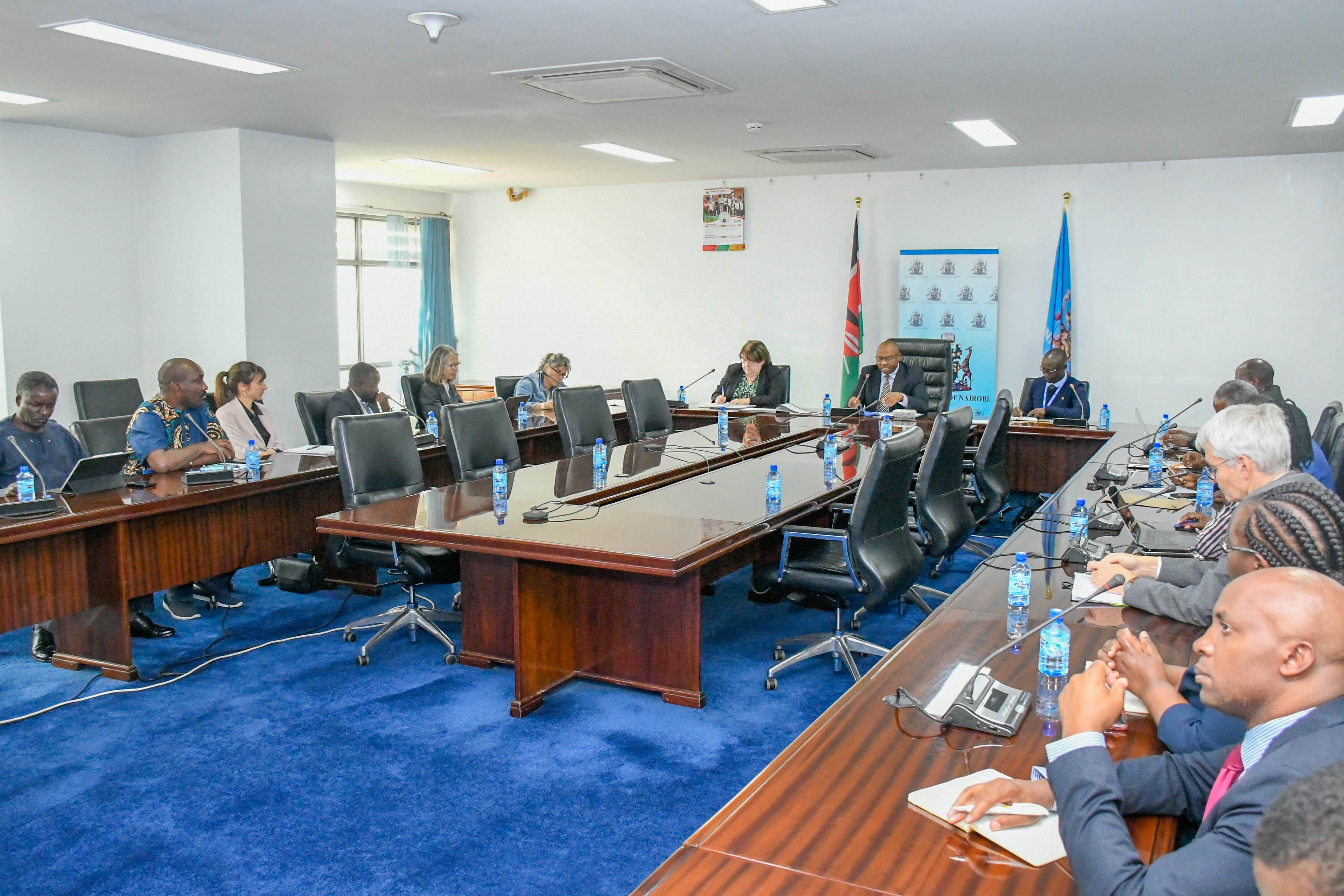 Courtesy call by INRIA delegation to the VC