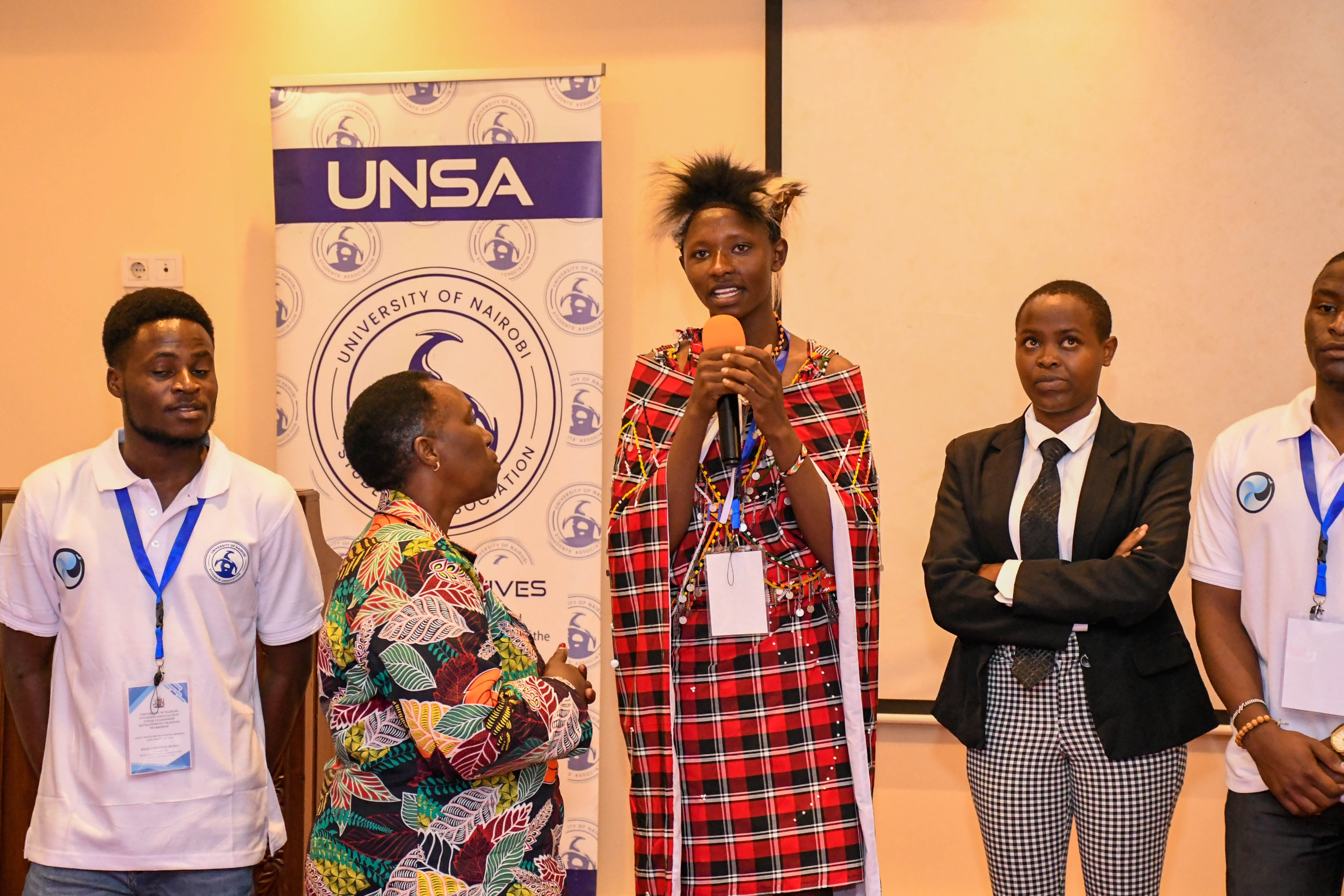 Student Leader Maasai Culture