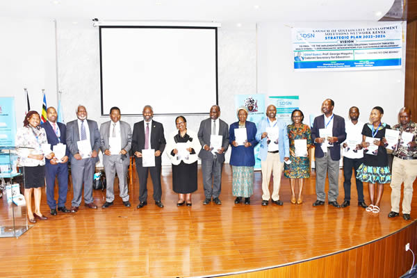 Group Photo During the Launch of the SDSN Strategic Plan
