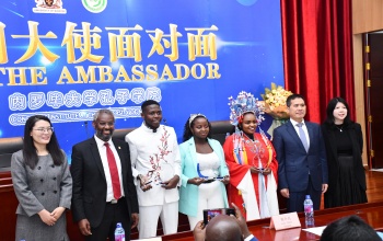 Chinese Ambassador visit.